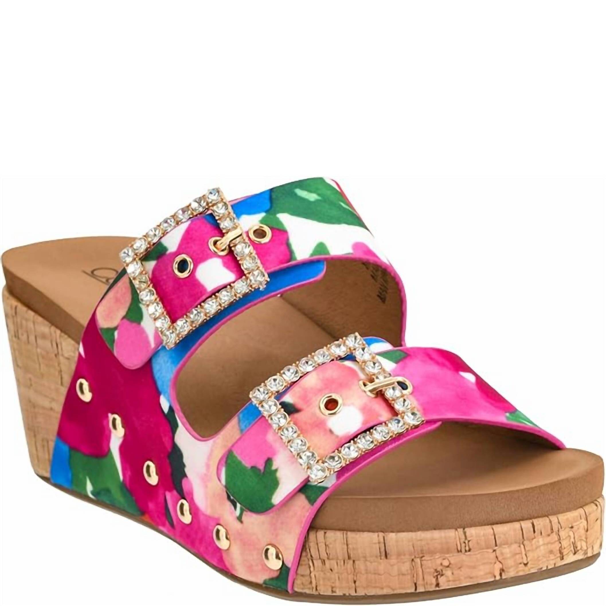 New Corkys Footwear Women's Main Squeeze Sandals In Floral
